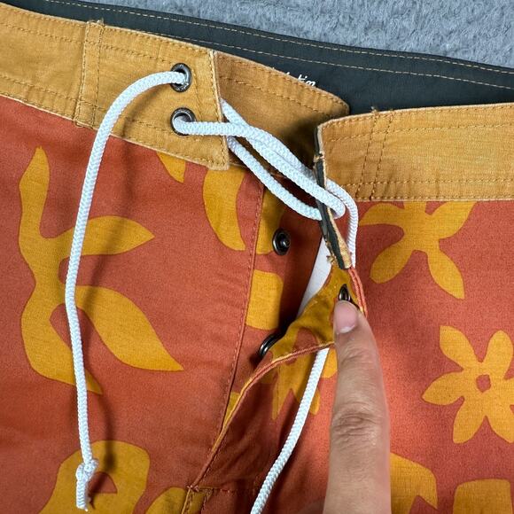 Kanvas By Katin Board Shorts Mens 36 Floral Heritage Collection Kehi Swim Trunks - Picture 3 of 11